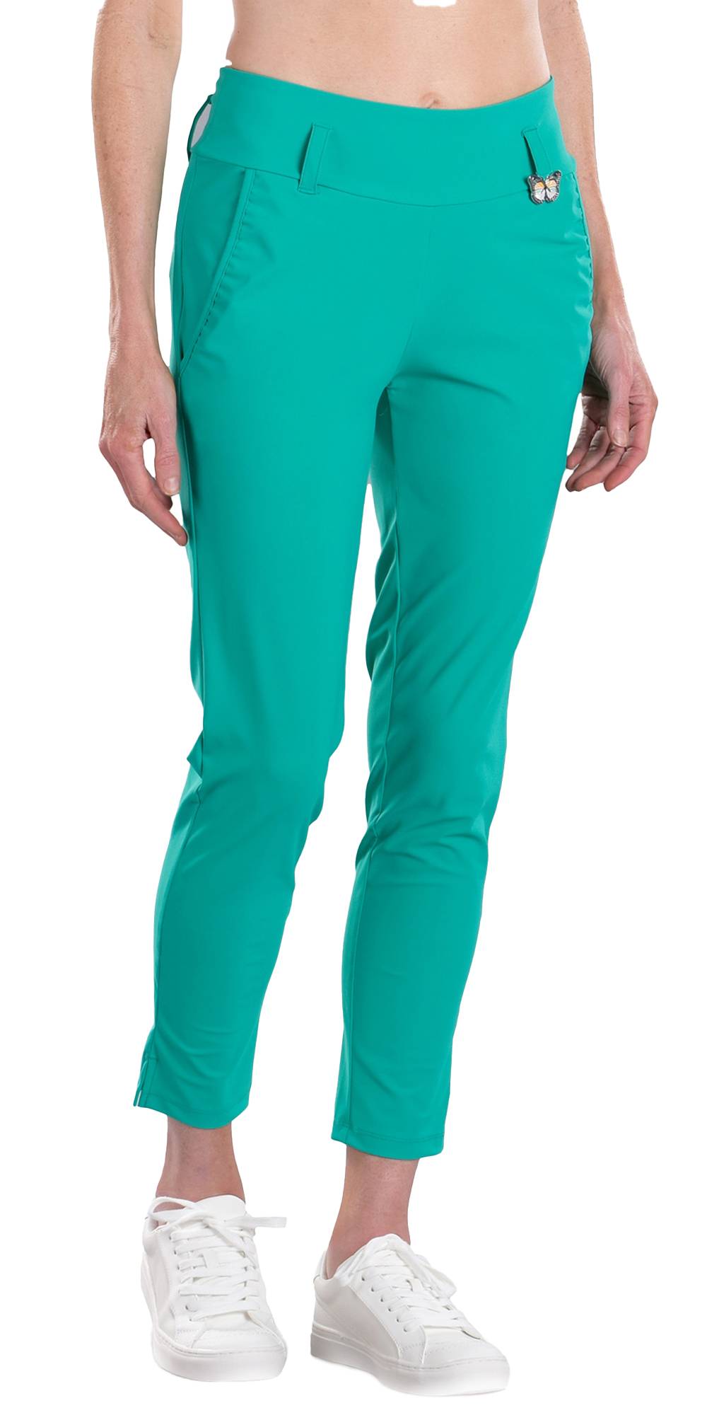 ladies long golf pants